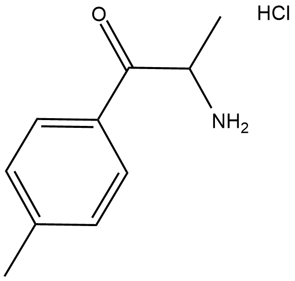 nor-Mephedrone (hydrochloride) Chemische Struktur