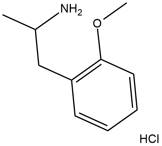 2-Methoxyamphetamine (hydrochloride)  Chemical Structure