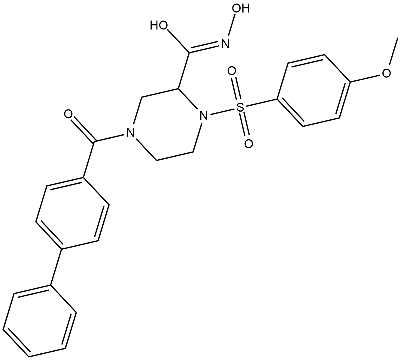 MMP-9/MMP-13 Inhibitor I  Chemical Structure