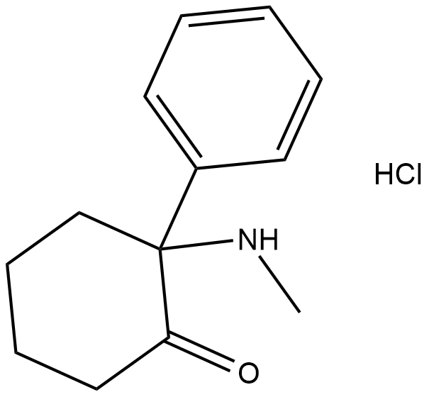 Deschloroketamine (hydrochloride) التركيب الكيميائي