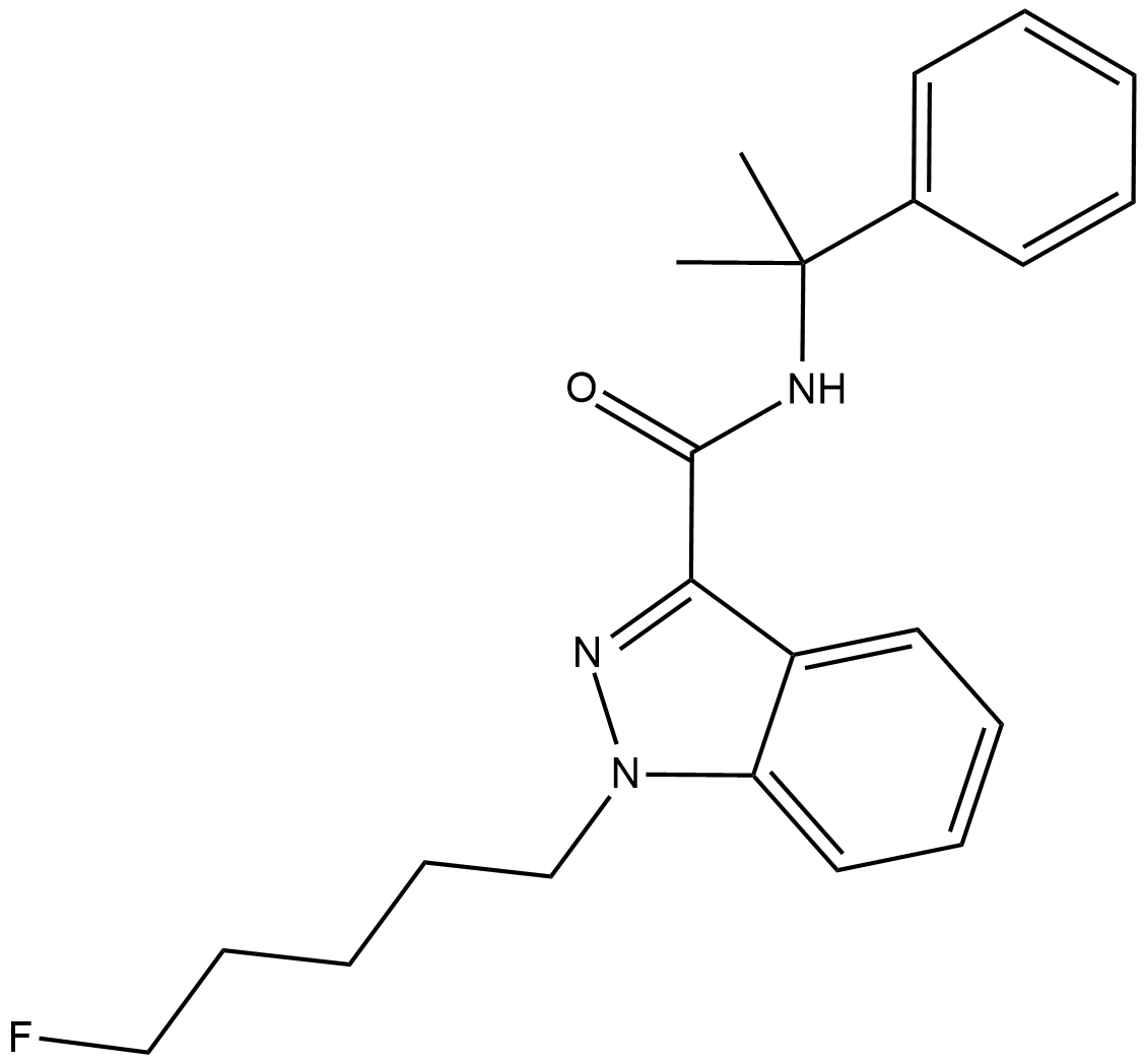 5-fluoro CUMYL-PINACA 化学構造