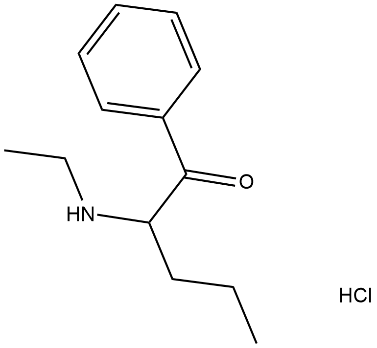 α-Ethylaminopentiophenone (hydrochloride) التركيب الكيميائي