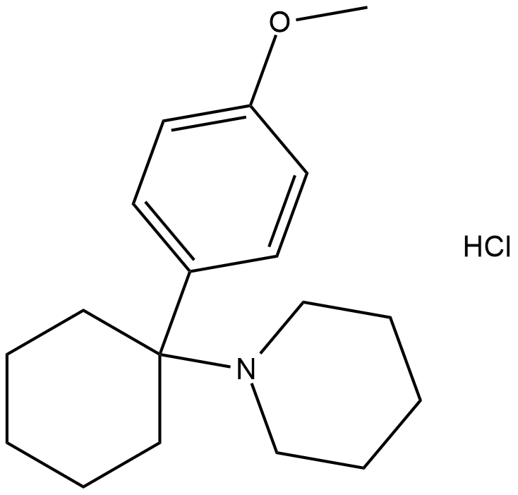 4-methoxy PCP (hydrochloride) Chemical Structure