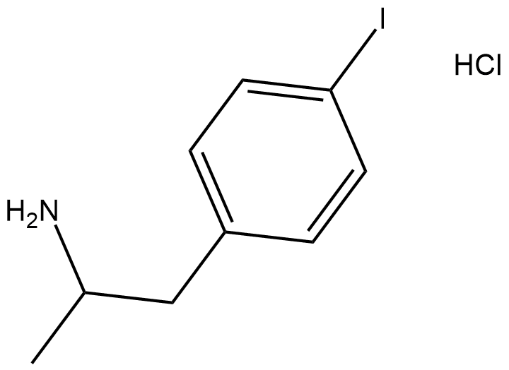 4-Iodoamphetamine (hydrochloride) التركيب الكيميائي