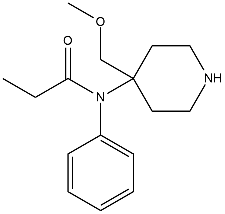 Norsufentanil Chemical Structure