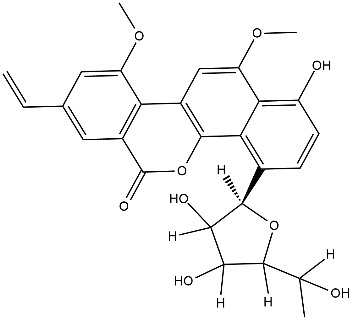 Gilvocarcin V Chemical Structure