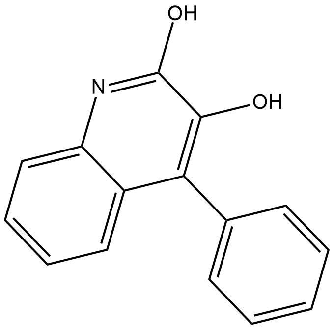 Viridicatin Chemische Struktur