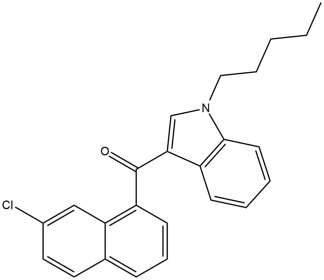 JWH 398 7-chloronaphthyl isomer التركيب الكيميائي