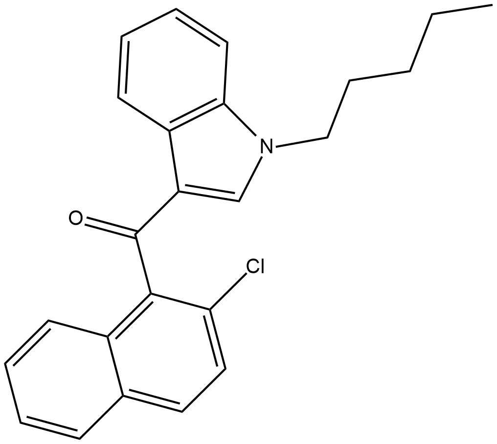 JWH 398 2-chloronaphthyl isomer Chemische Struktur