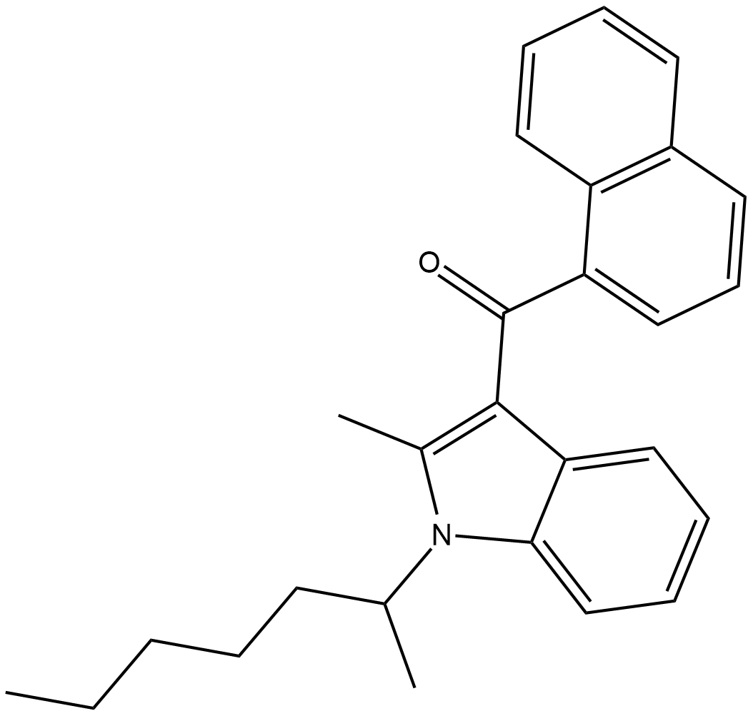 JWH 011 Chemische Struktur