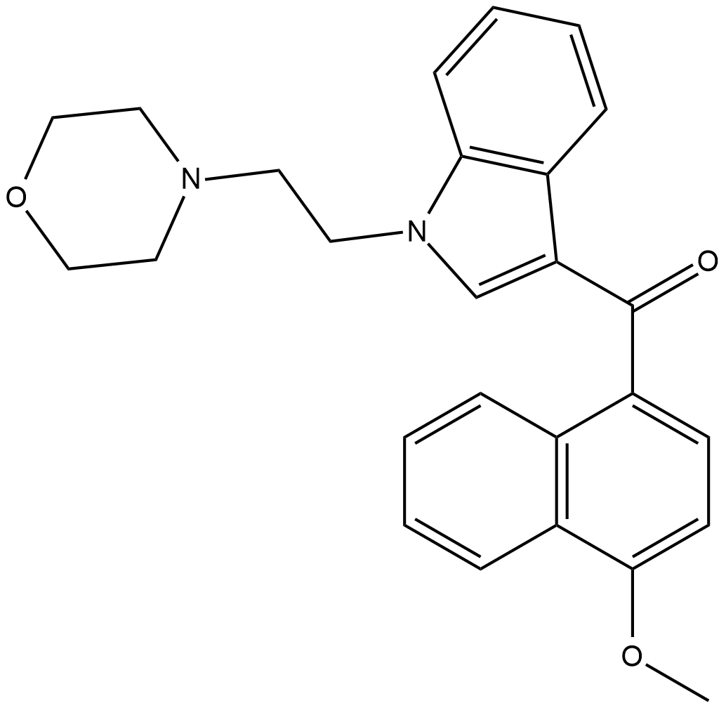 JWH 198 Chemical Structure