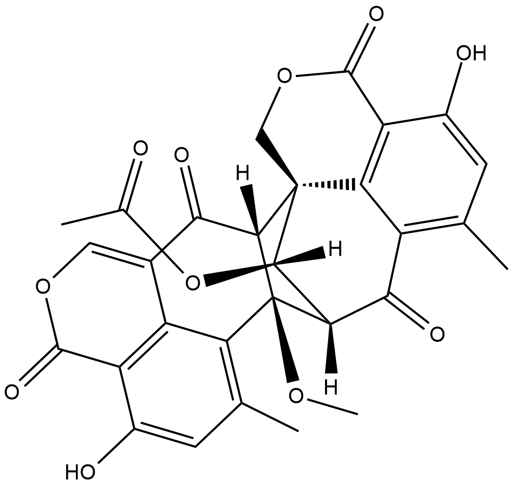 Duclauxin Chemical Structure