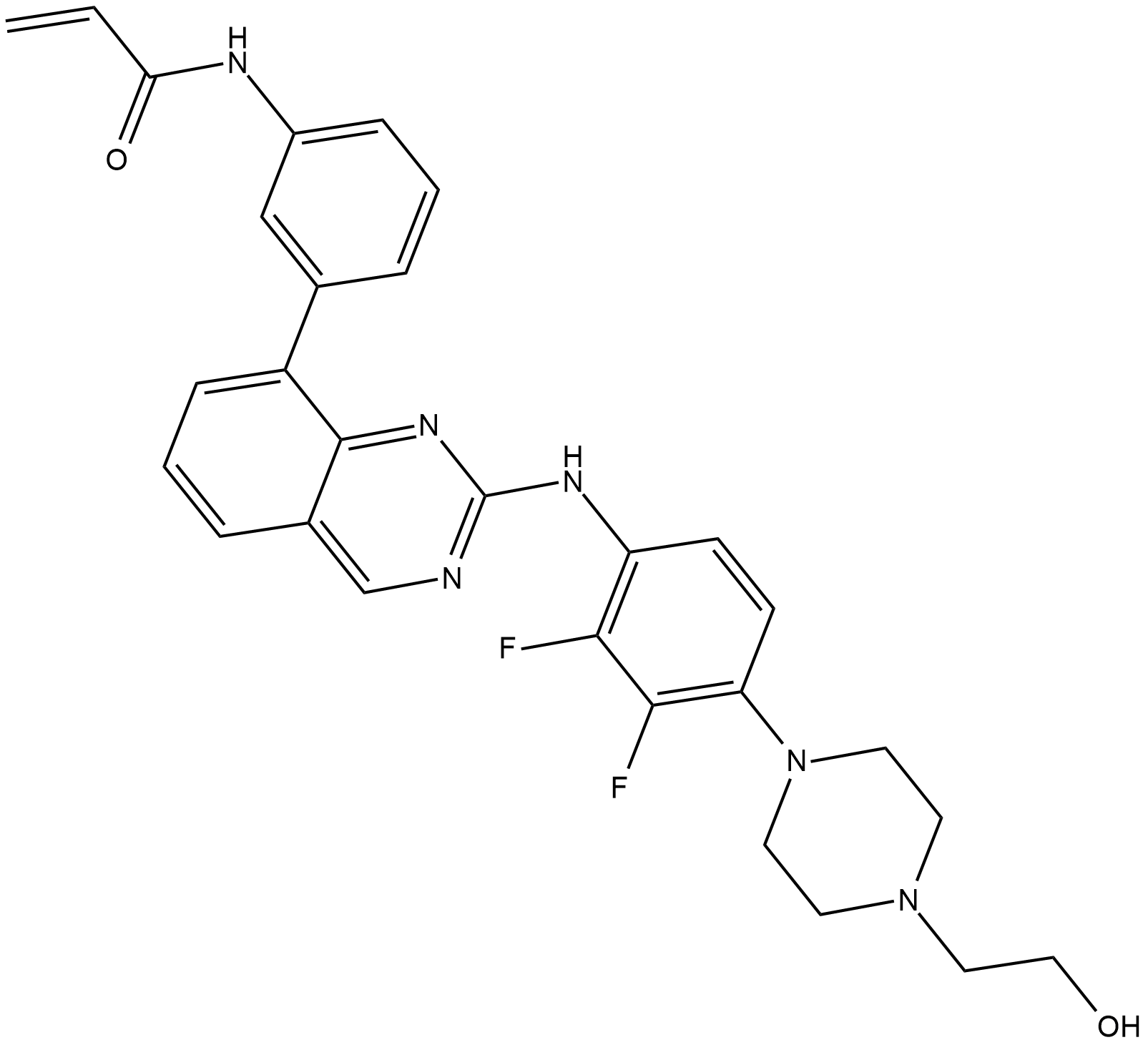 EGFR-IN-3 Chemische Struktur