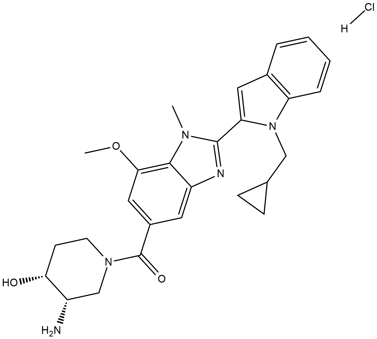 GSK484 hydrochloride Chemical Structure