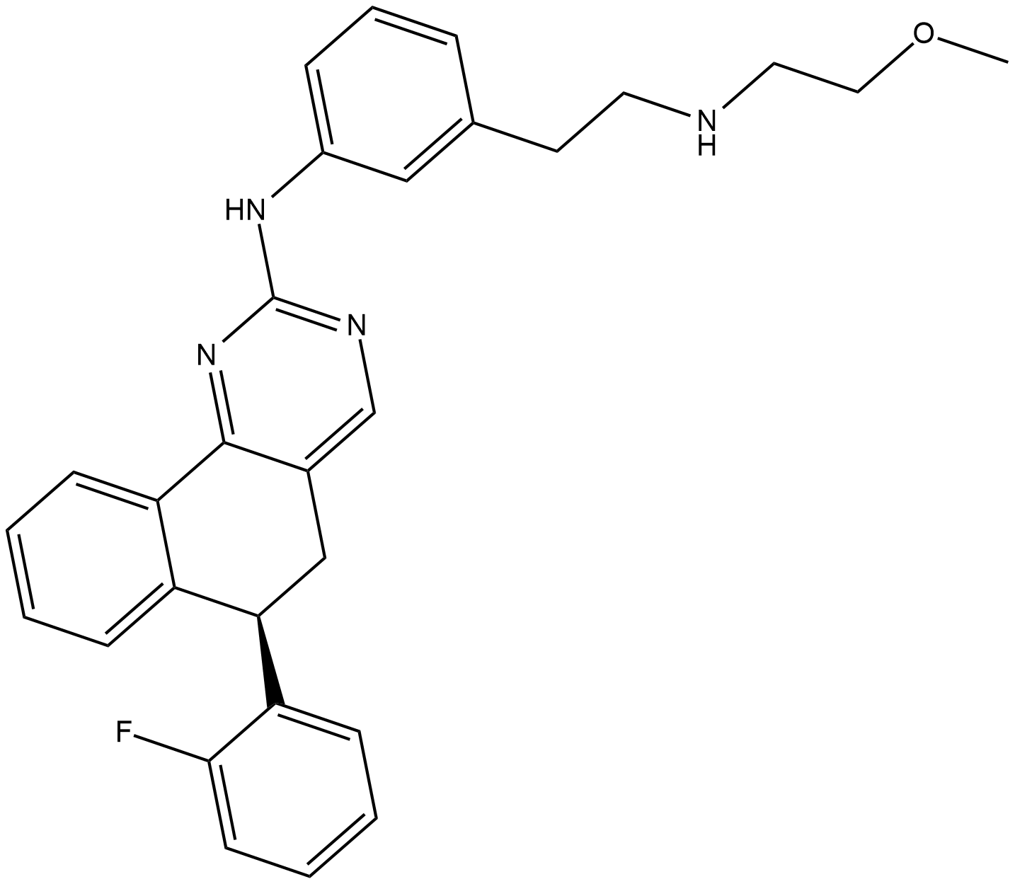 Derazantinib Chemische Struktur