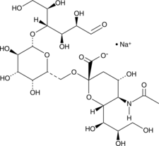 6'-Sialyllactose Sodium Salt Chemical Structure