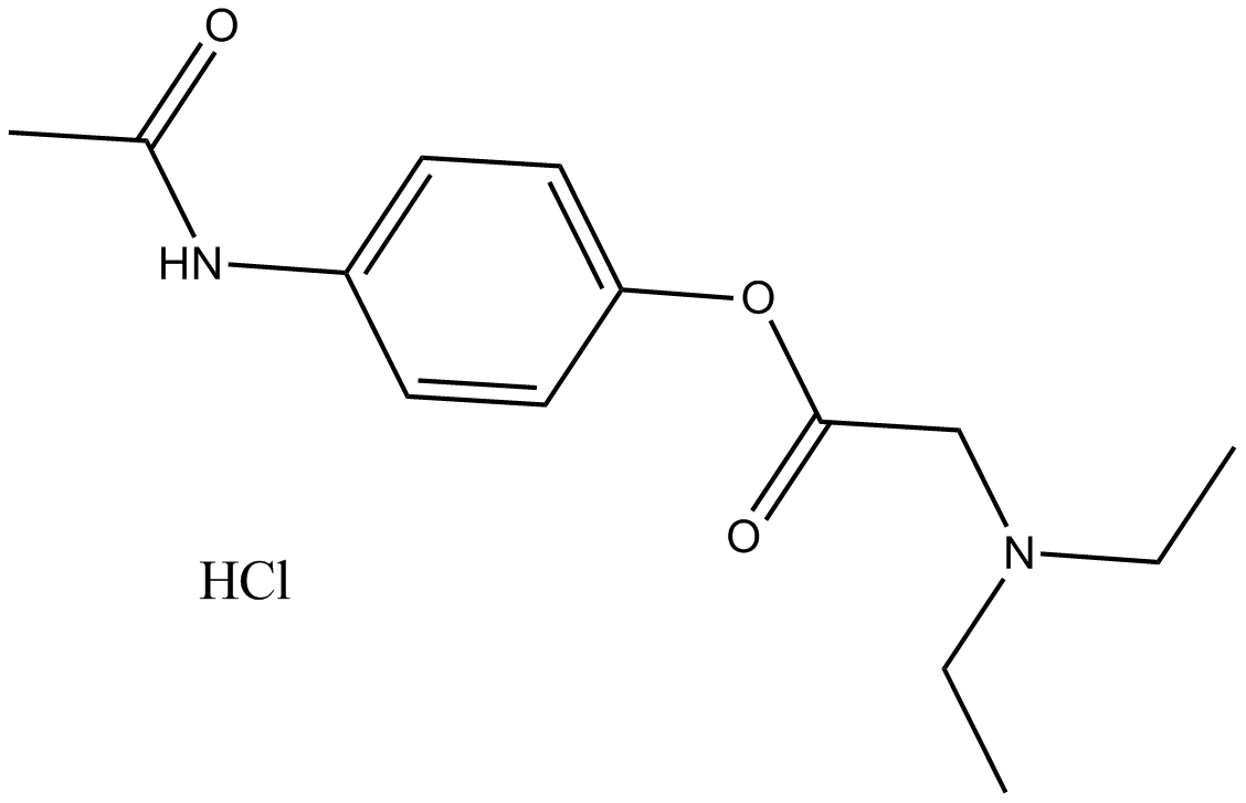 Propacetamol hydrochloride Chemische Struktur