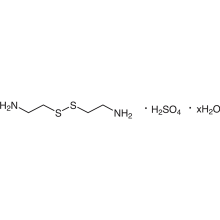 Cystamine Sulfate Hydrate Chemische Struktur