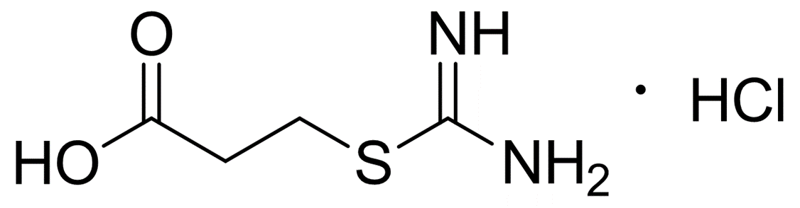 S-Carboxyethylisothiuronium Chloride Chemical Structure