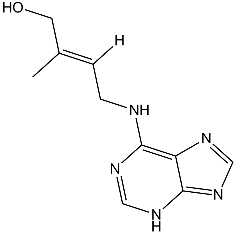 ZEATIN MIXED ISOMERS-PLANT CELL CULTURE TESTED Chemical Structure