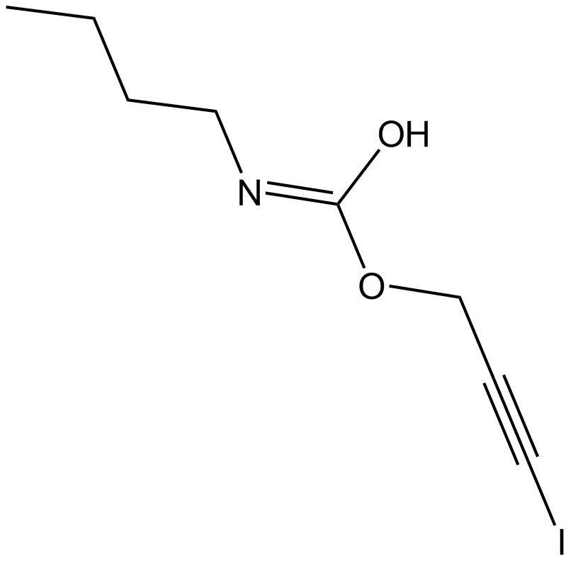 3-Iodo-2-PropynyI ButylCarbamate 化学構造