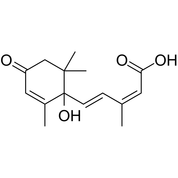 (±)-Abscisic acid Chemical Structure