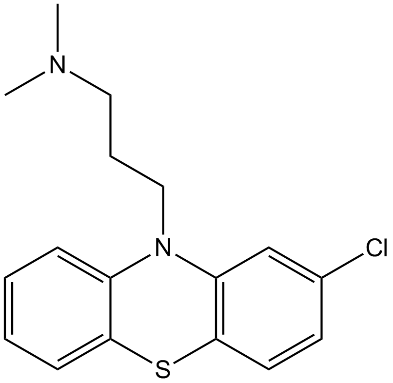 Chlorpromazine  Chemical Structure