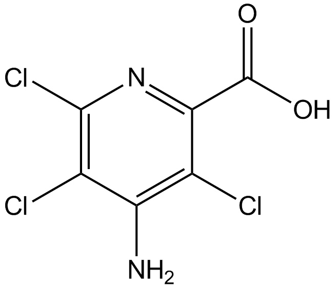 Picloram 化学構造