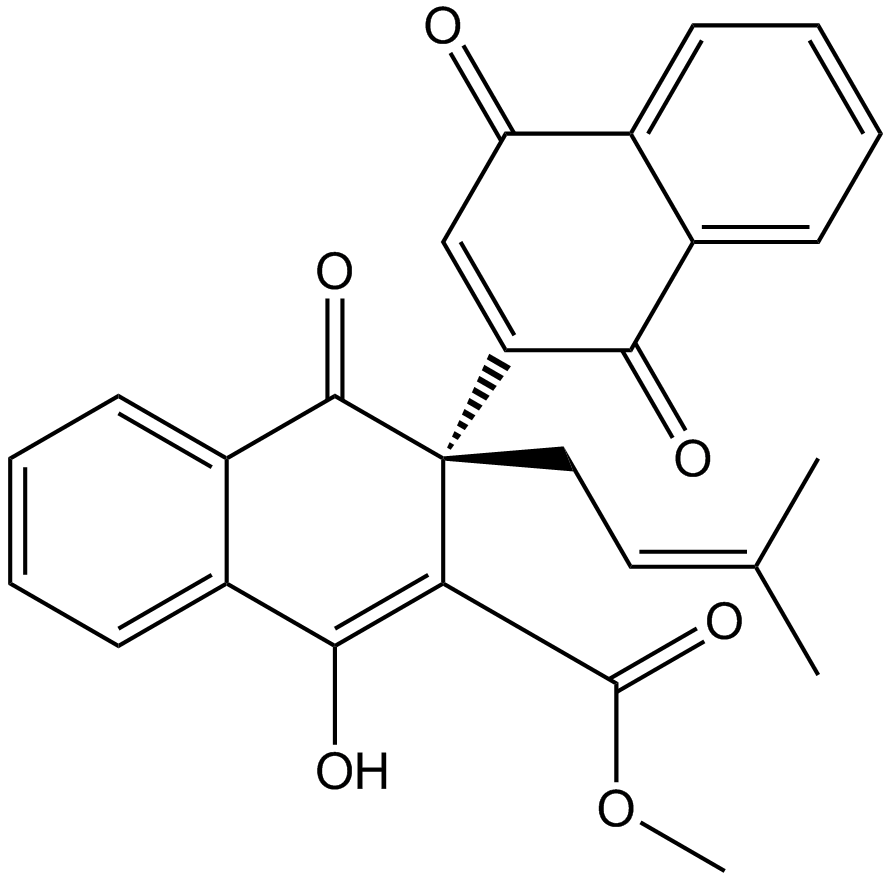 Rubipodanone A  Chemical Structure