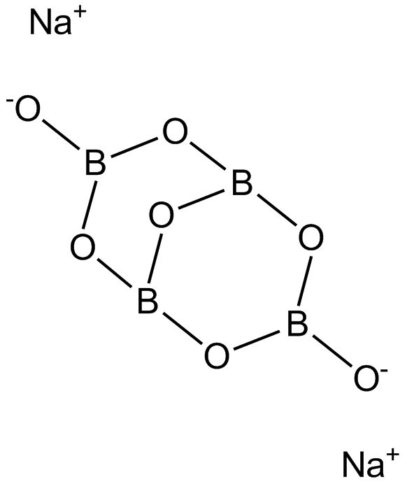 Sodium tetraborate Chemical Structure