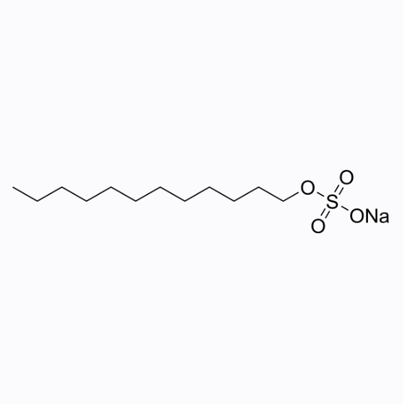 Sodium dodecyl sulfate 化学構造