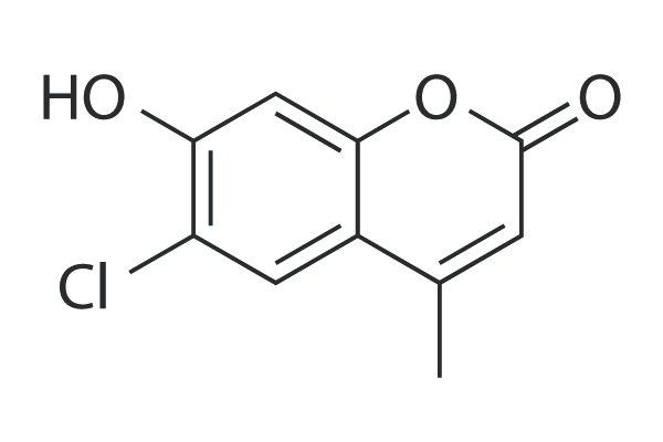 6-Chloro-7-hydroxy-4-methylcoumarin  Chemical Structure