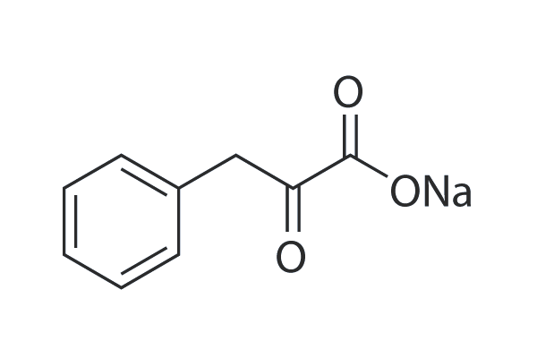 Sodium phenylpyruvate Chemical Structure