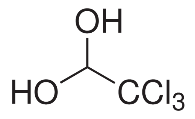 Chloral hydrate Chemical Structure