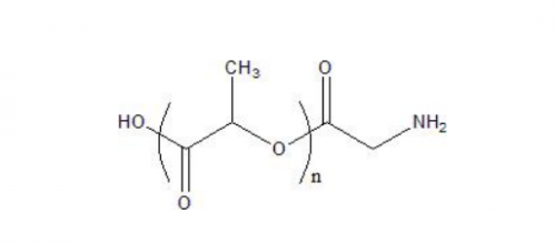 PLLA-NH2 (M.Wt 40k) Chemical Structure