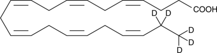 Docosahexaenoic Acid-d5 Chemical Structure