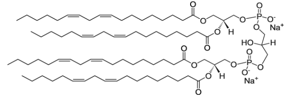 Cardiolipin (Heart, Bovine) (sodium salt)  Chemical Structure