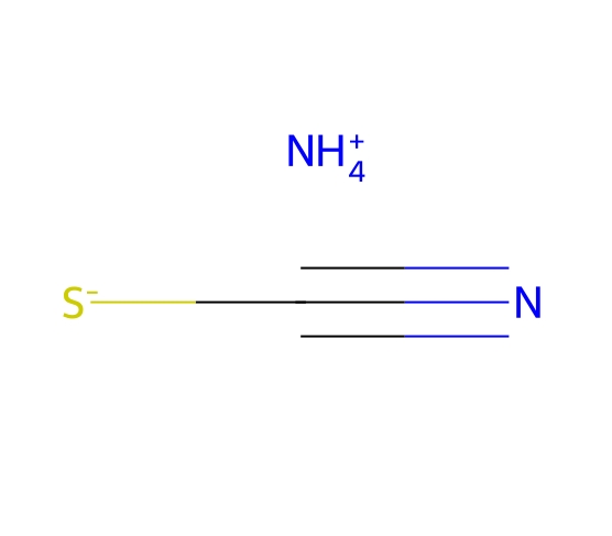 Ammonium thiocyanate  Chemical Structure
