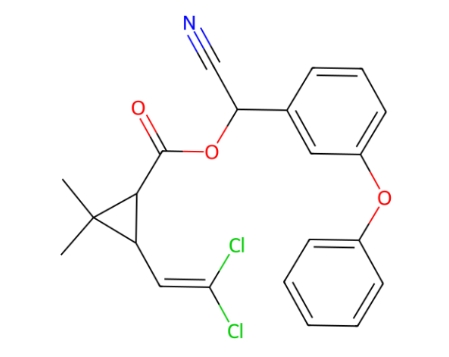 α-Cypermethrin  Chemical Structure