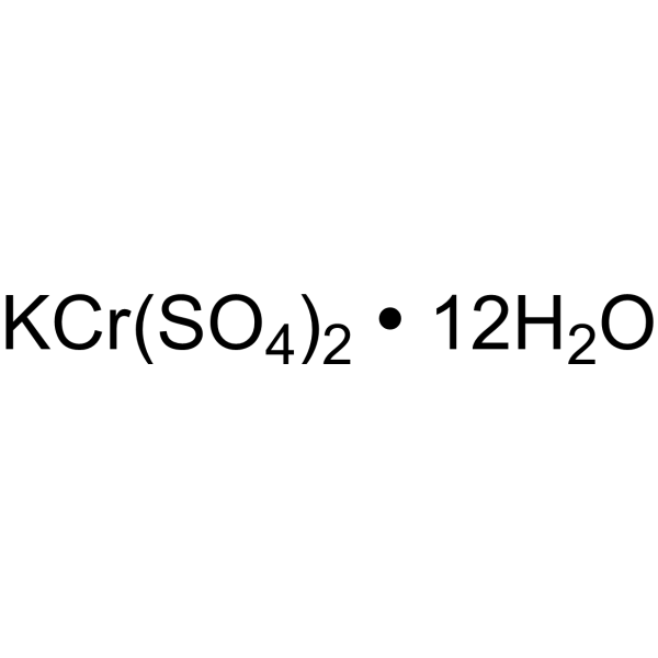 Chromium(Ⅲ) potassium sulfate dodecahydrate (98%)  Chemical Structure