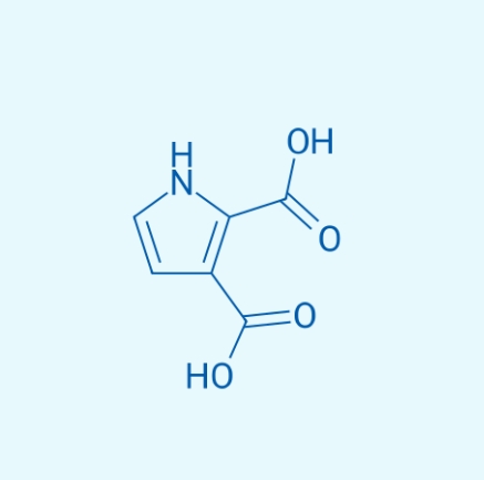 1H-Pyrrole-2,3-dicarboxylic acid  Chemical Structure
