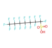 Perfluoroheptanesulfonic acid Chemical Structure