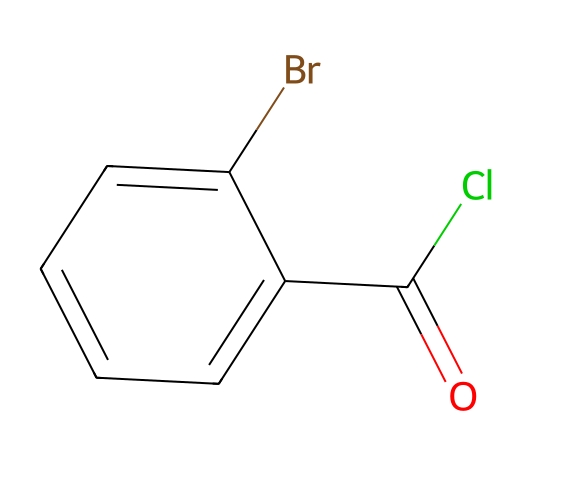 2-Bromobenzoyl Chloride  Chemical Structure