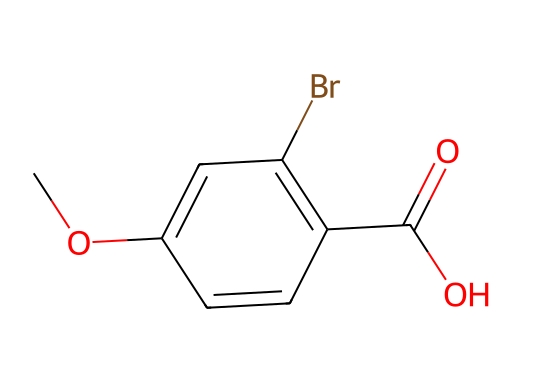 2-Bromo-4-methoxybenzoic acid  Chemical Structure