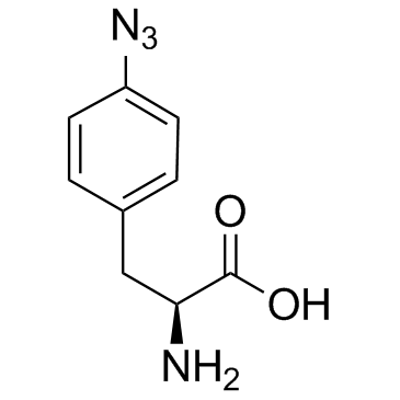 4-Azido-L-phenylalanine (p-Azidophenylalanine) Chemical Structure