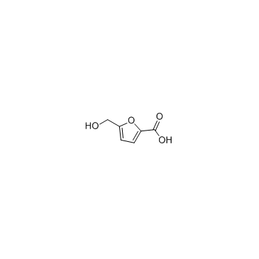 5-Hydroxymethyl-2-furancarboxylic acid  Chemical Structure