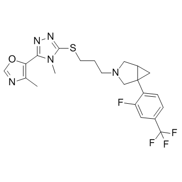 GSK598809 化学構造