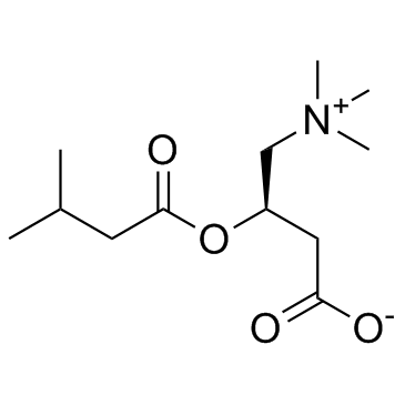 Isovalerylcarnitine 化学構造