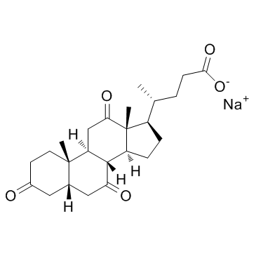 Dehydrocholate sodium (Sodium dehydrocholate) Chemical Structure