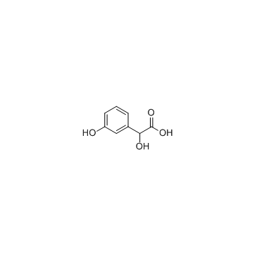 3-Hydroxymandelic Acid Chemische Struktur